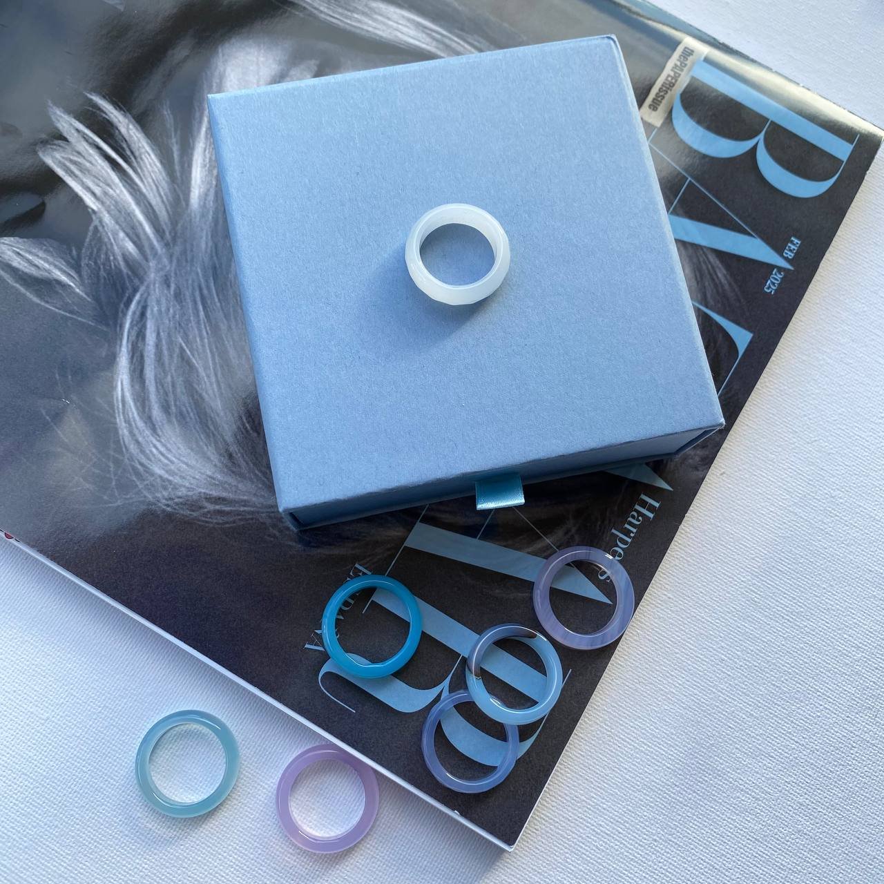Natural Agate Ring – Minimalist Style with Earthy Energy