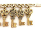 Secret Keys Charm Bracelet