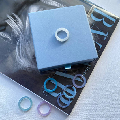 Natural Agate Ring – Minimalist Style with Earthy Energy